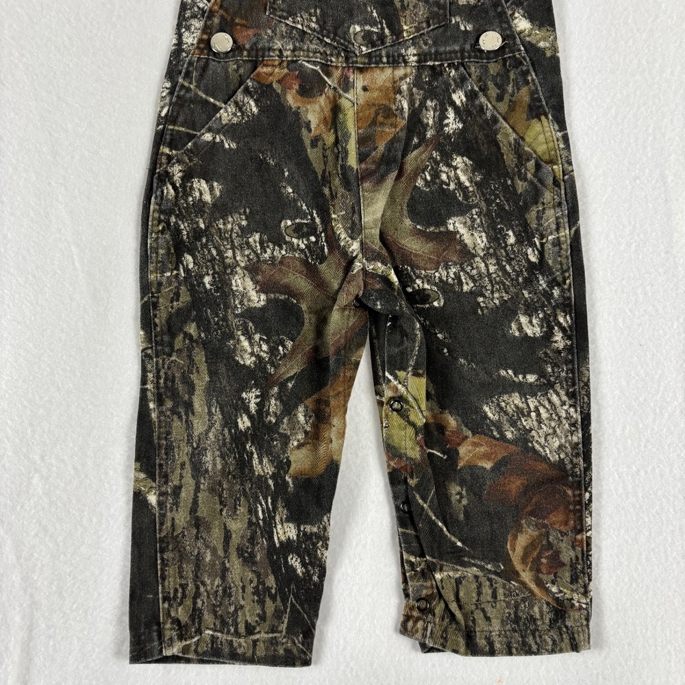 Lee, Vintage, Kids Camouflage, Overalls, Size18m, Forest Camo, Leg Snaps - Picture 3 of 13